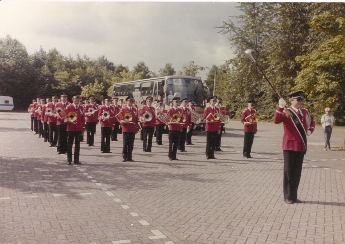 Limhamns Brassband vid Världsmusikfestivalen i Kerkrade 1987