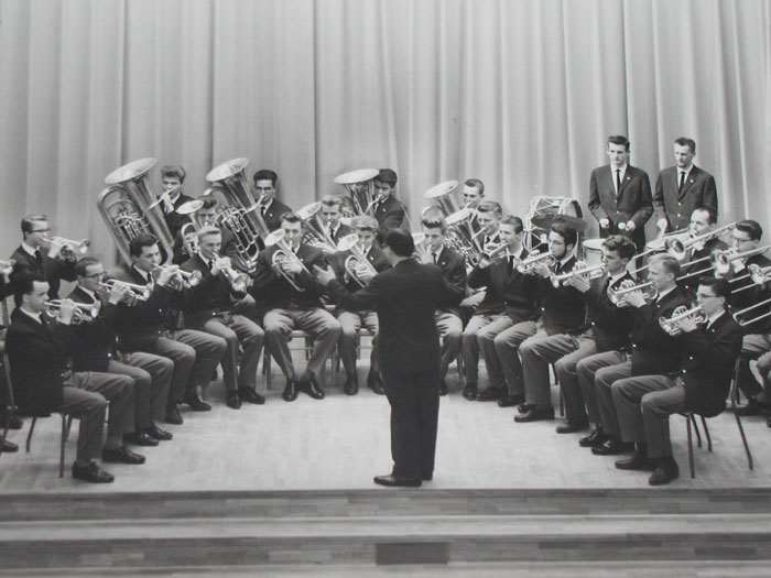 LKU-orkestern 1957 - Dirigent Bertil Hansson